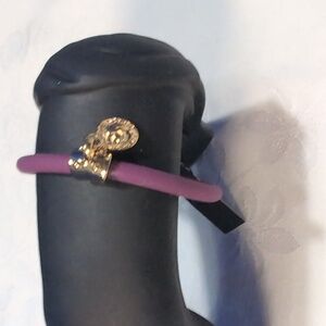 MARC BY MARC JACOBS - Silicone Bracelet PLUM